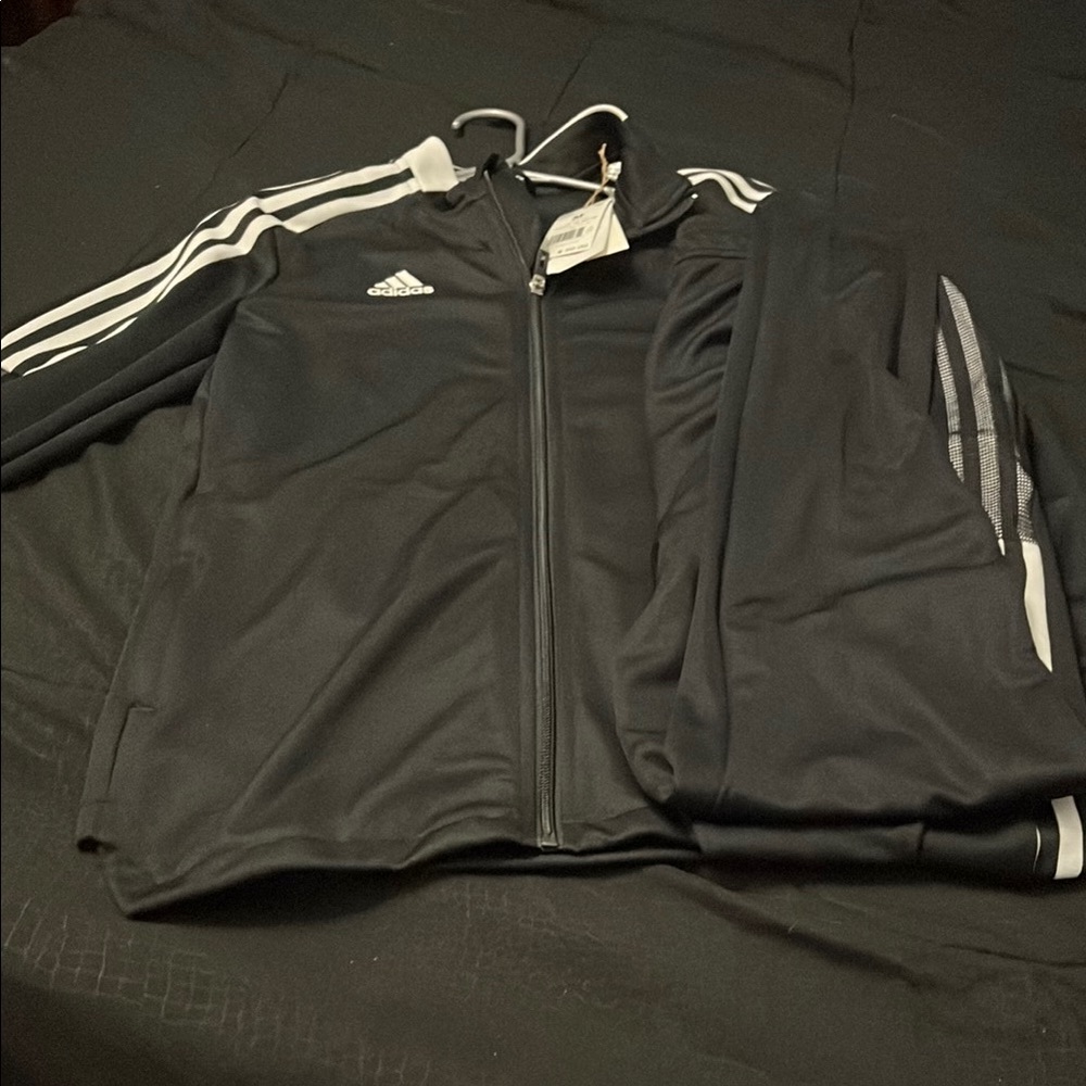 Adidas Black Lightweight Jumpsuit